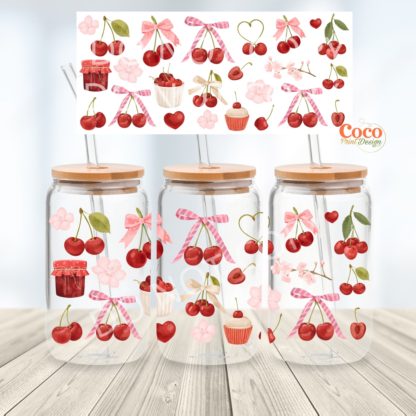 CHERRY AND BOW