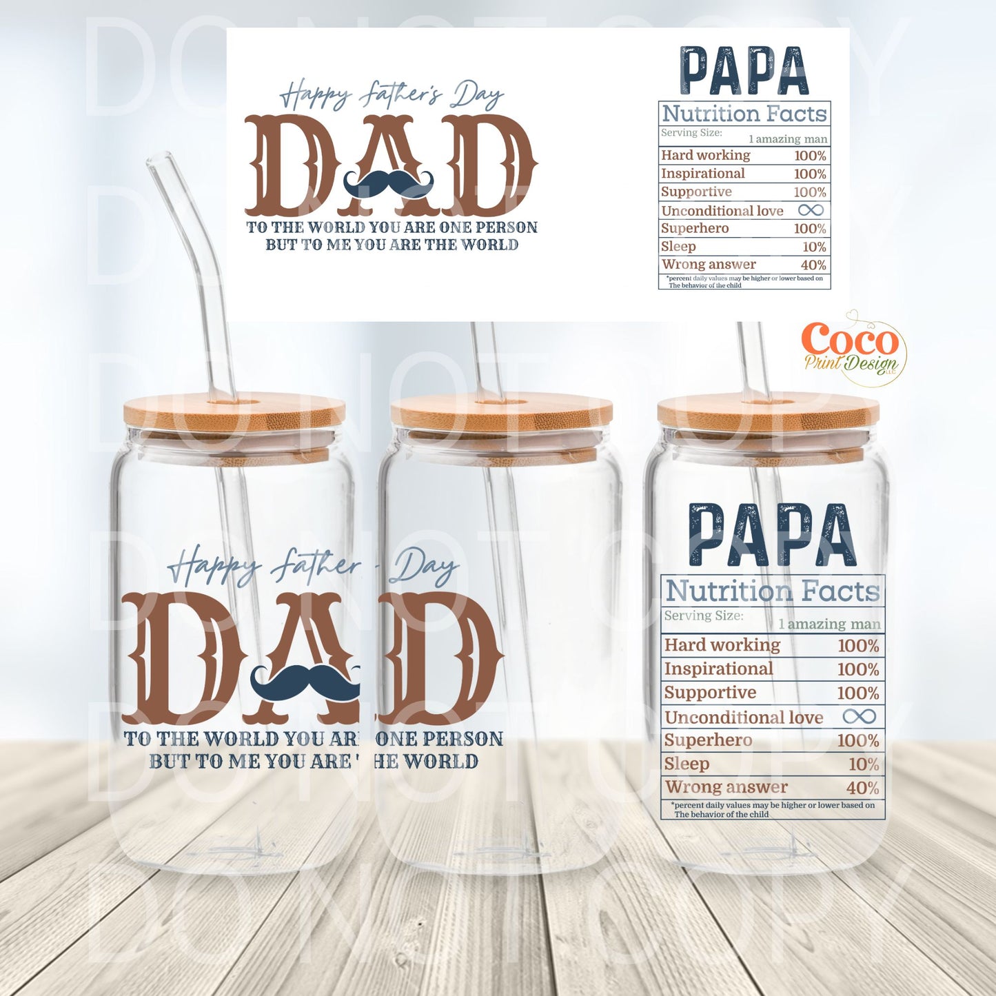 DAD nutrition facts