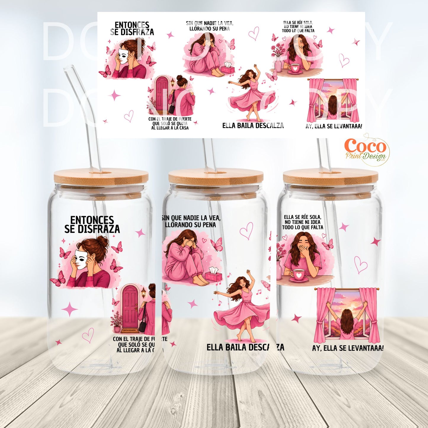 MUJER FUERTE PINK