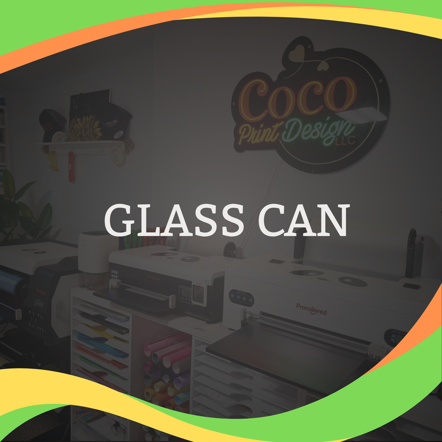 GLASS CAN