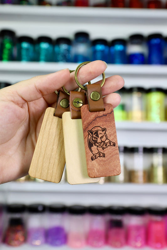 Wooden Keychain