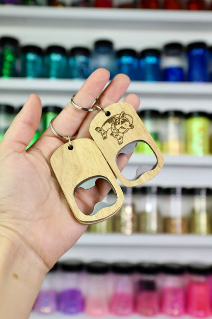 Wooden Keychain