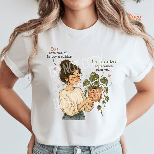 La planta y Yo