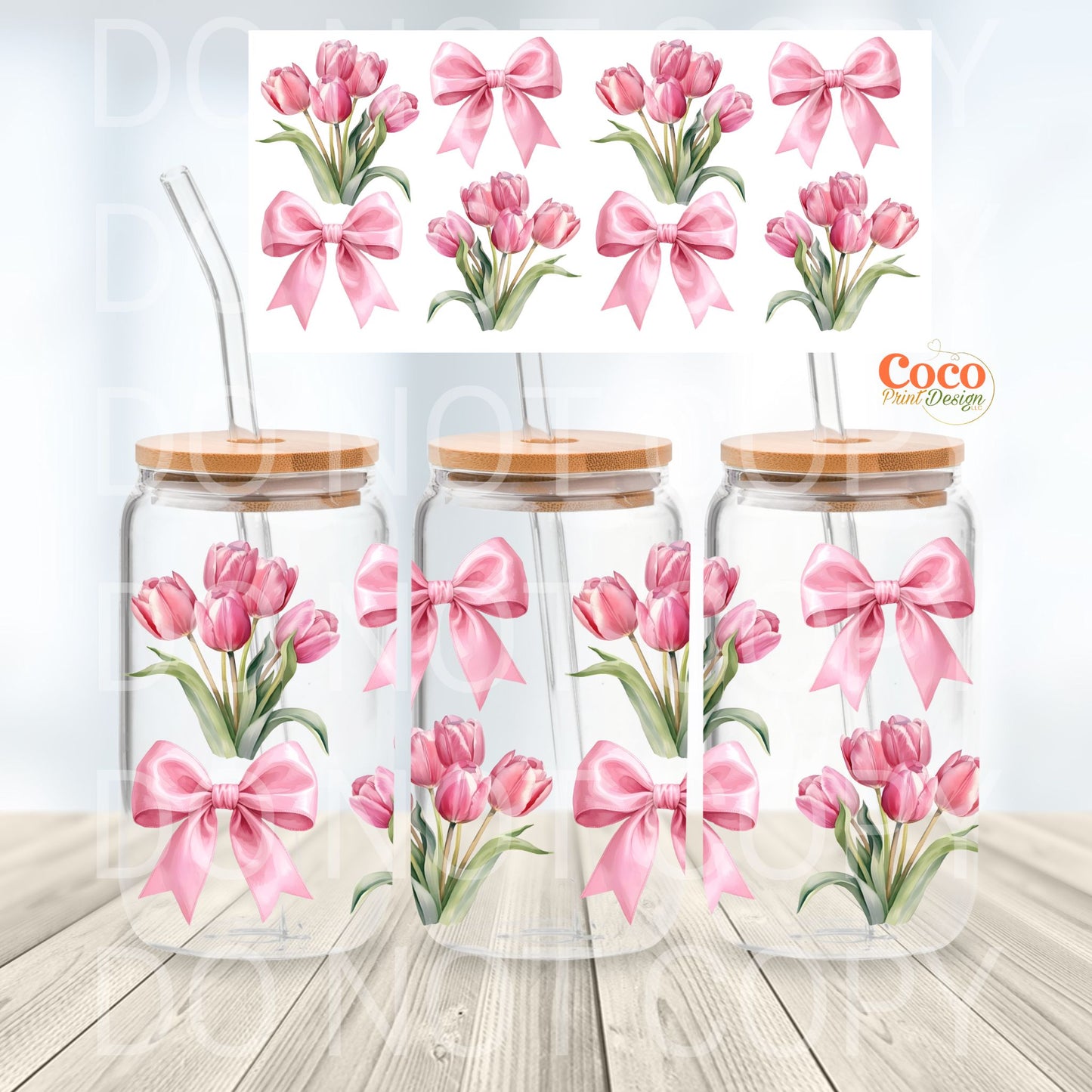Tulipanes y Lazos