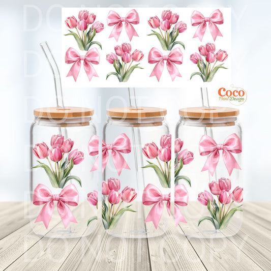 Tulipanes y Lazos